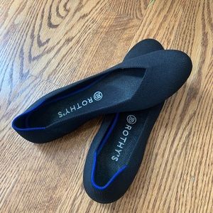 Rothy’s Black “The Flat”